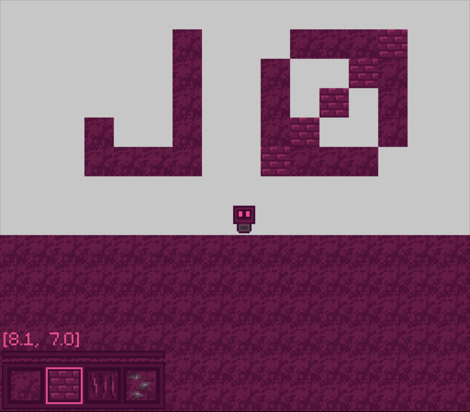 Screenshot of project