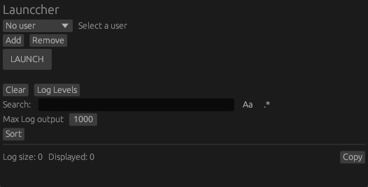 Screenshot of project