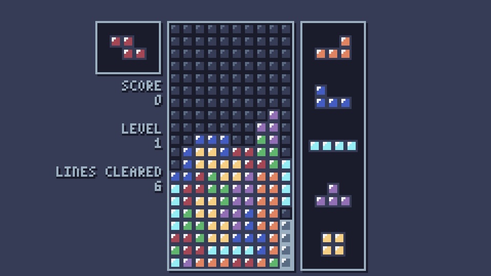 Screenshot of project