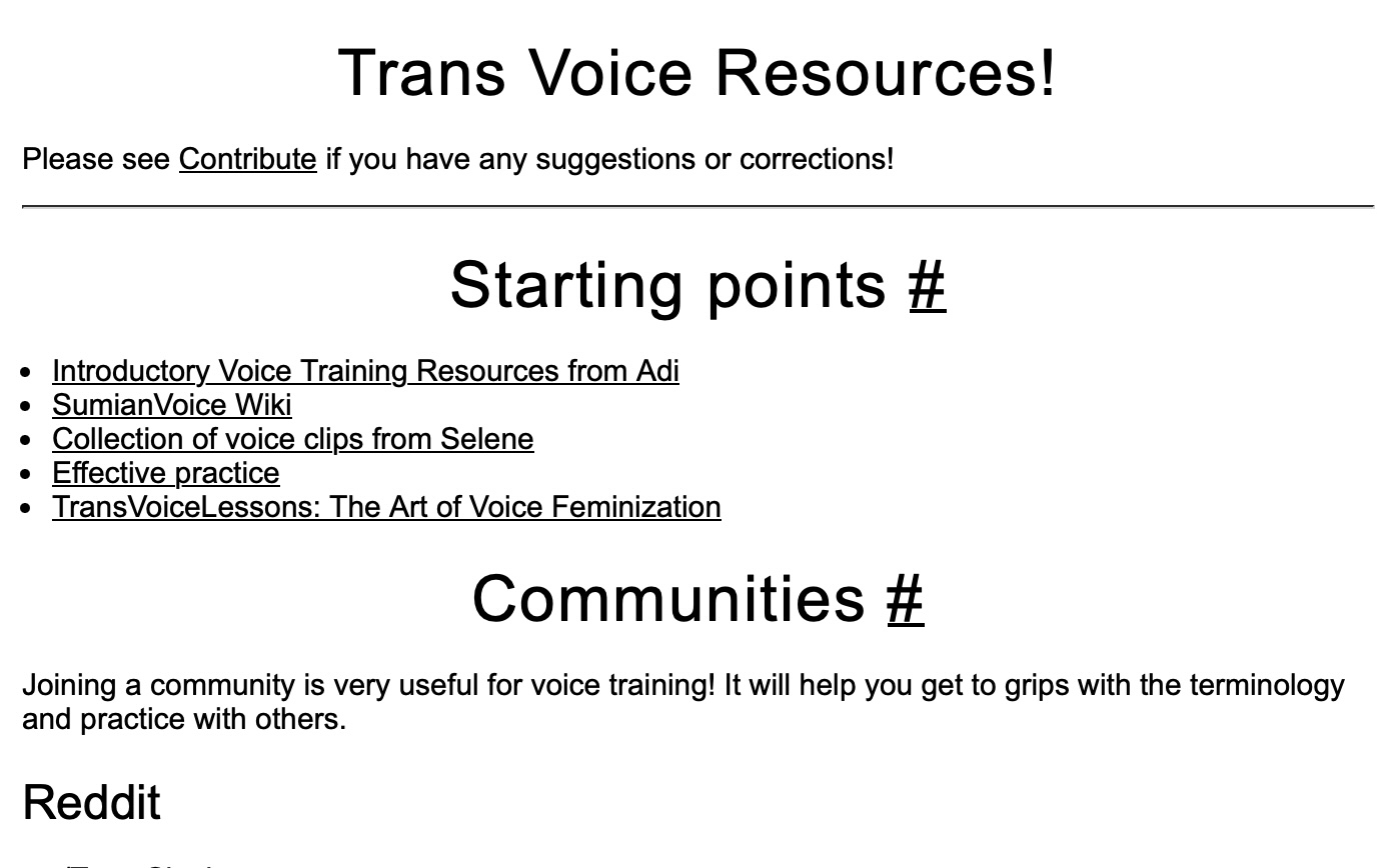 Screenshot of project